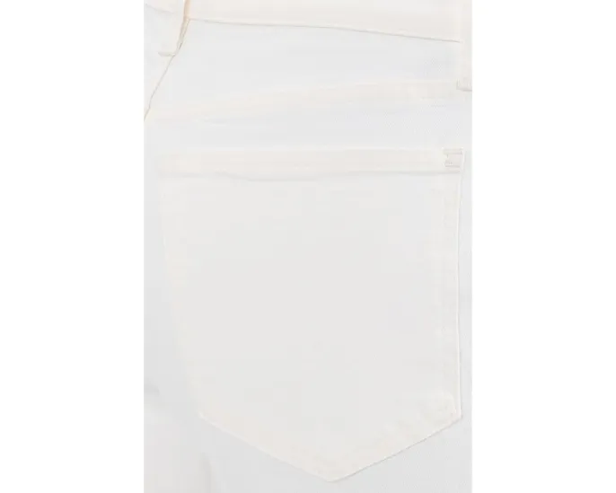 Джинсы Madewell The Dean Easy Straight прямого кроя цвета Tile White с высокой талией