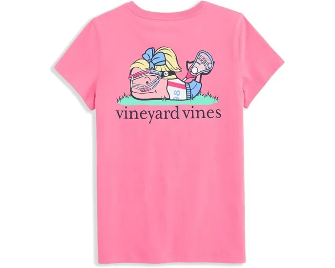 Футболка Vineyard Vines Kids с короткими рукавами и карманом
