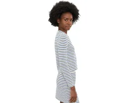 Madewell топ Birdie с полосками на пуговицах