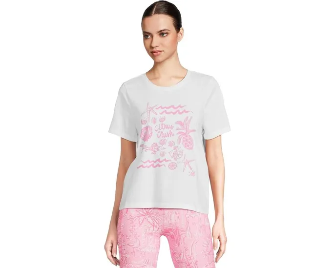 Трикотажный топ Lilly Pulitzer Barreto с уникальным принтом