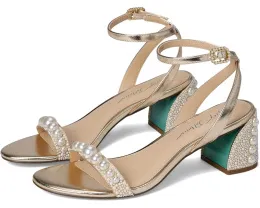 Босоножки Tina на платформе от Blue by Betsey Johnson с жемчужным декором