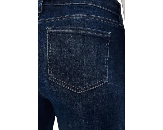 Укороченные джинсы Sheri Fray Hem Ankle от NYDJ с состаренными манжетами