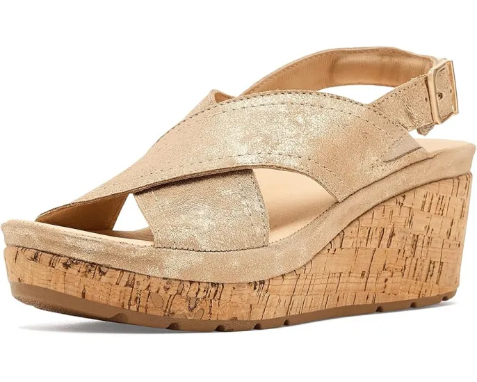 Босоножки Portola Slingback Wedge от Samuel Hubbard