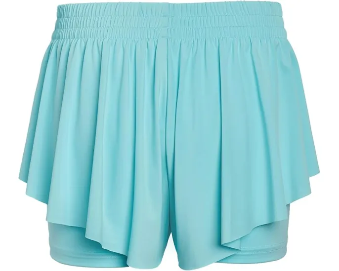 Детские шорты adidas Kids Flowy с велосипедными шортами внутри