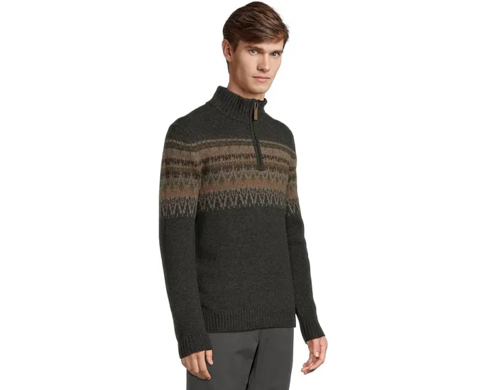 Свитер Royal Robbins Arch Rock 1/4 Zip с узором Fairisle из тонкой шерсти мериноса