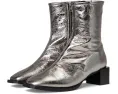 Металлические ботильоны AllSaints Avril с квадратным носком и молнией