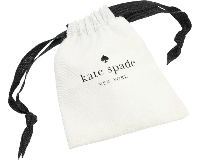 Кулон с инициалом Kate Spade New York на цепочке из позолоченного металла