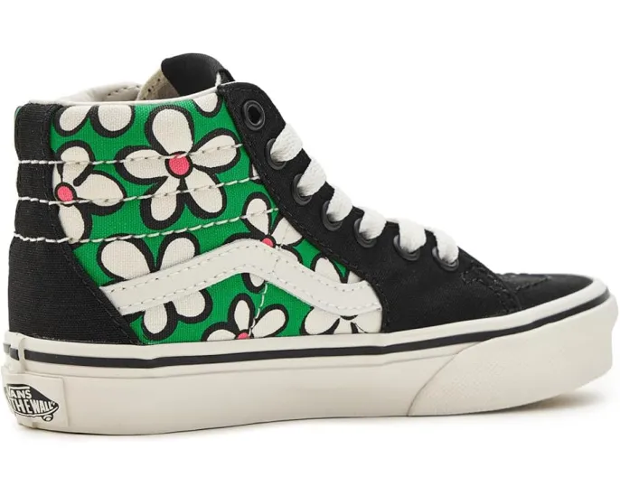 Детские высокие кеды SK8-HI® от Vans с фирменной боковой полосой