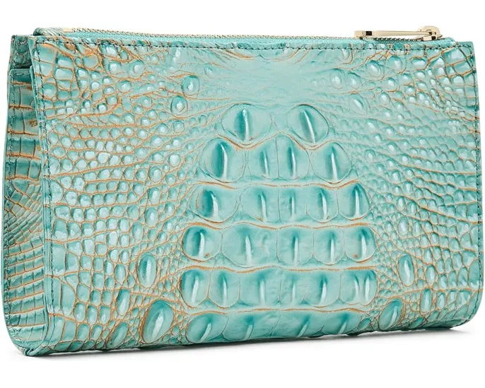 Клатч Brahmin Daisy с ремешком на запястье и застежкой на молнии