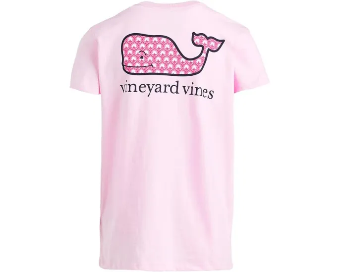 Детская футболка Vineyard Vines Kids с карманом и короткими рукавами