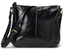 Сумка кроссбоди Lasso Medium с плетеным ремнем и карманом для телефона