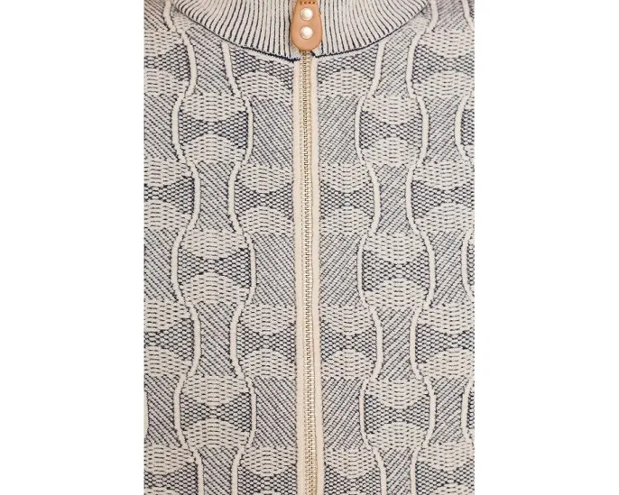 Жакет NIC+ZOE Petite Dapper Swirl Knit с узором