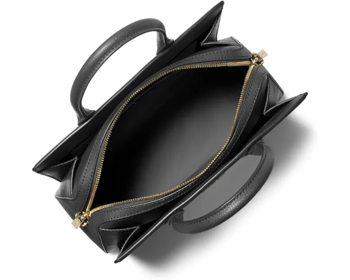 Сумка-сатчел MICHAEL Michael Kors Laila Medium из тисненой козьей кожи