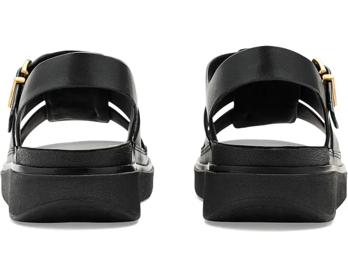Кожаные сандалии Fisherman Gen-FF FitFlop с переплетенными ремешками и массивной подошвой