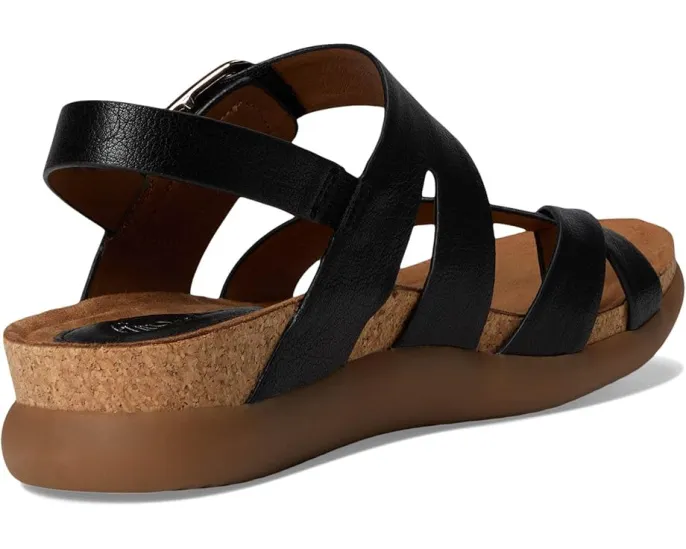 Сандалии Hampton от EuroSoft на клиновидном каблуке с пробковой стелькой