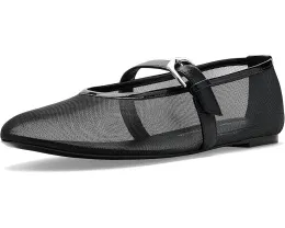 Балетки Stuart Weitzman Sai Bareitall Maryjane с круглым носком и регулируемой пряжкой