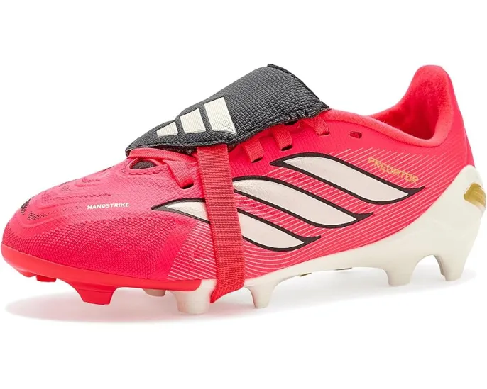 Бутсы Adidas Predator League Fold-Over Tongue Firm Ground детские с технологией NANOSTRIKE