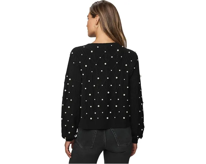 Свитер Demi Pearl Splendid с жемчужными бусинами и косами