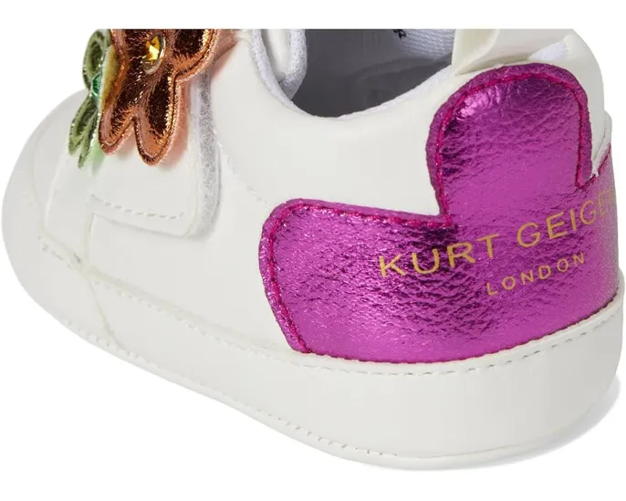 Детские кроссовки Kurt Geiger London Kids Baby Flower Petal на липучке