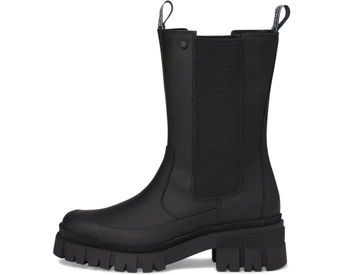 Chelsea ботинки Barbour Sidneigh из прорезиненной кожи на массивной подошве