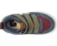Детские кроссовки VEJA Small V-10 Mid с высоким берцем на липучках