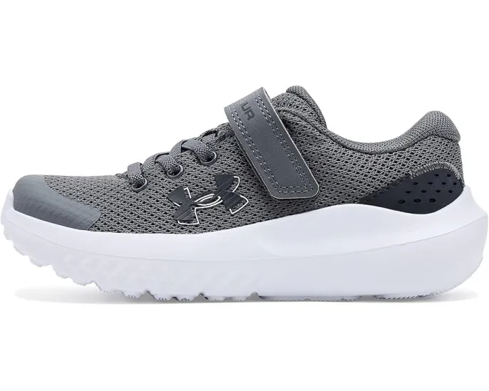 Детские кроссовки Under Armour Surge 4 на липучке для бега и активного отдыха