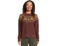 Свитер L.L.Bean Signature Cotton Fisherman с жаккардовым узором