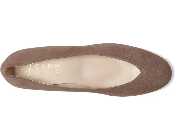 Туфли French Sole Cubic на платформе из замши