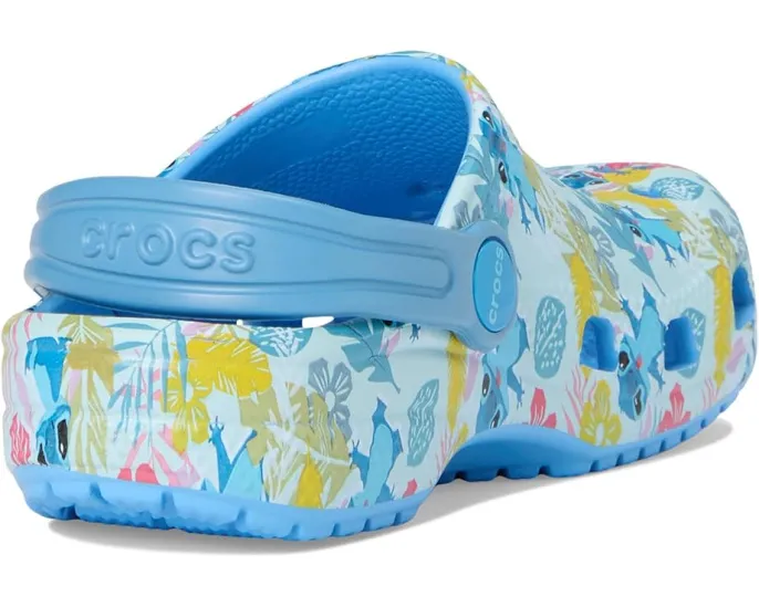Crocs Классические сабо Stitch для малышей с веганской конструкцией