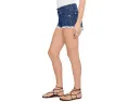 Шорты Cali Lace от Free People из денима с кружевной отделкой