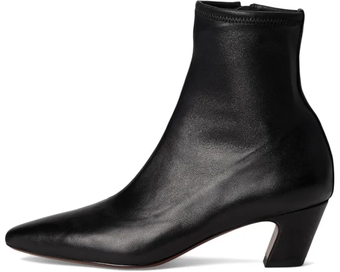 Ботильоны Doria Kicked Heel Ankle Boots на каблуке из эластичной замши Loeffler Randall