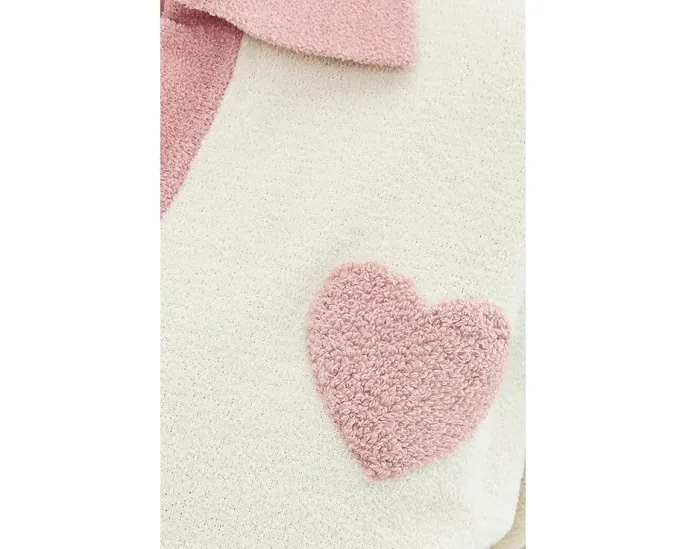 Свитшот с сердцем и воротником CozyChic Ultra Lite Colo
