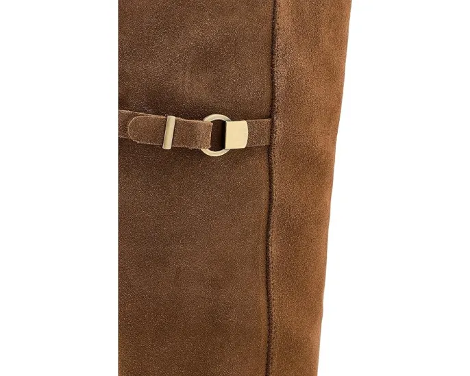 Ботинки Clarks Wrenn Hi из замши с квадратным мысом и отделкой в стиле кантри