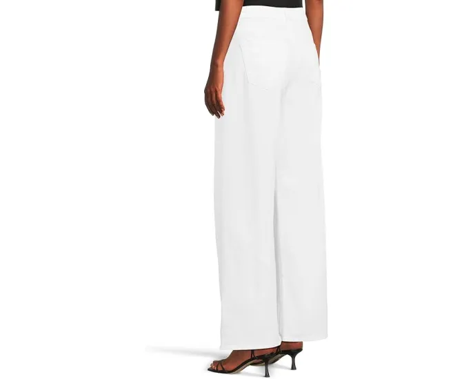 Белые джинсы AG Jeans Adria с низкой посадкой и мешковатым кроем