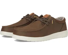 Слипоны Paul Classic Hey Dude с эластичными шнурками и память формы