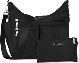 Сумка Baggallini Modern Everywhere Bag с защитой от RFID и держателем для бутылки