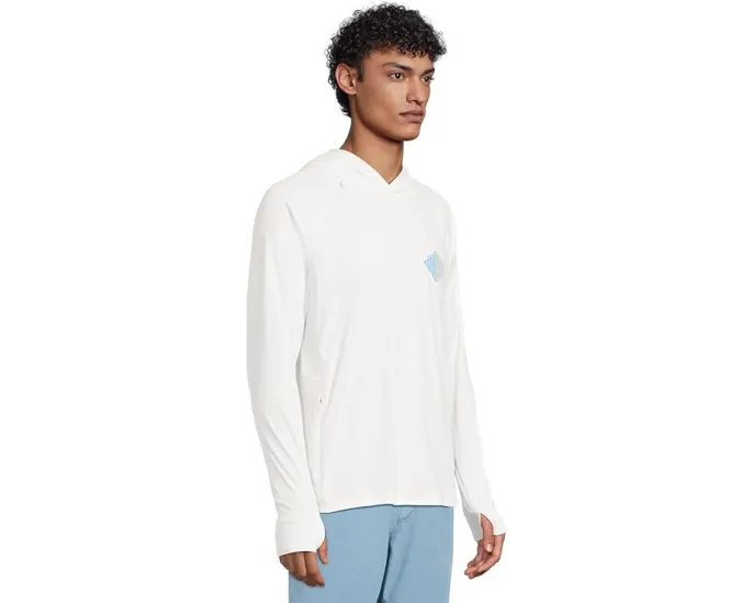 Толстовка с капюшоном Chubbies The Reflector для защиты от солнца с влагоотводящей тканью