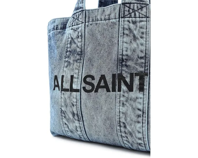 Денимовая сумка-тоут Izzy с открытым верхом от AllSaints