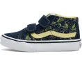 Кроссовки Vans Kids SK8 Mid Reissue V с верхом из замши и холста на липучках
