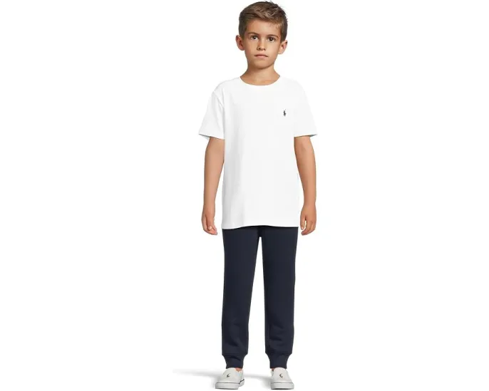 Джоггеры Polo Ralph Lauren Kids из флиса для старших детей с вышитой лошадкой