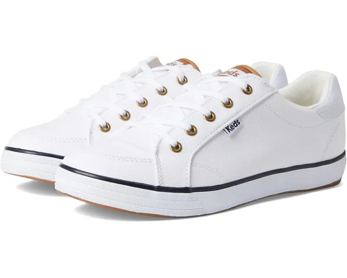 Кроссовки Keds Center III Lace Up из хлопкового холста с легкой подошвой