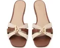 Сандалии-слайды Blaike из кросс-окрашенного канваса Lauren Ralph Lauren