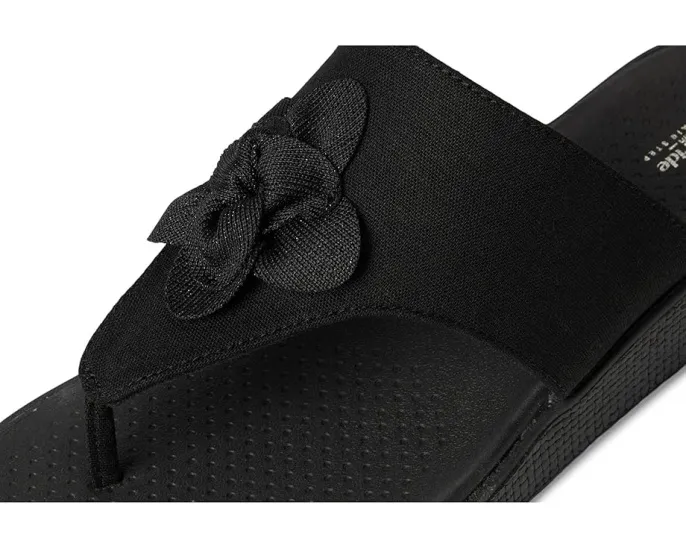 Шлепанцы Bloom с Т-образным ремешком и текстильной стелькой