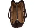Сумка Lauren Ralph Lauren Perforated Suede Large Marcy Satchel из замши