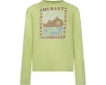 Детская футболка Hurley Sunset с длинным рукавом и вырезом
