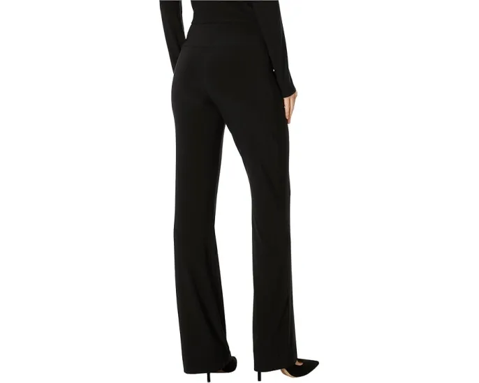 Брюки Norma Kamali Boot Pants с клешем и эластичным поясом