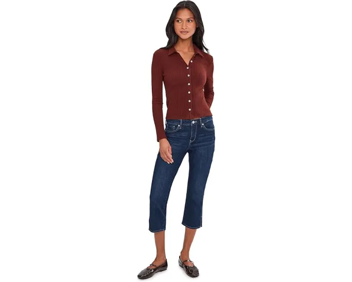 Капри Chloe с технологией подтяжки и сырым краем NYDJ