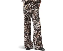 Брюки AllSaints Charli Linen из льна и шелка с принтом