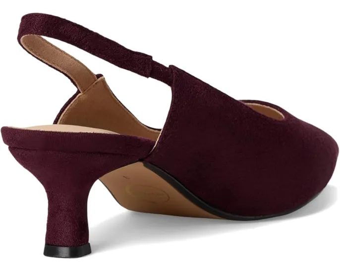 Туфли-лодочки Journee Collection Paulina с острым носком и ремешком на щиколотке