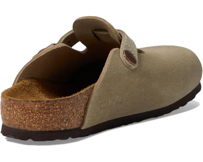 Классические босоножки Boston для детей с пробковой стелькой из мягкой замши